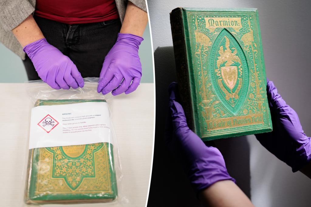 Ancient books contain toxic dyes - chemical experts warn