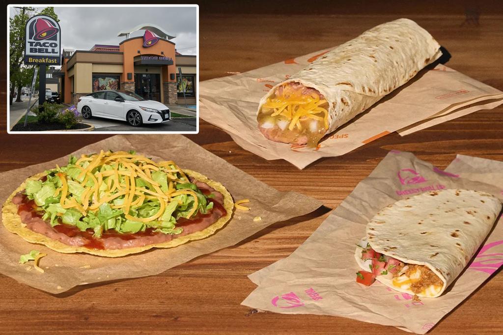 Taco Bell launches a nostalgic menu with items dating back to the '60s